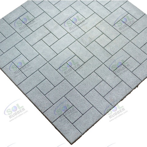 1m*1m 30mm Thick Unique Design Horse Stable Rubber Mat