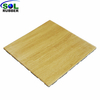 Wood Grain Rubber Gym Flooring Tiles for Commercial Fitness Centers